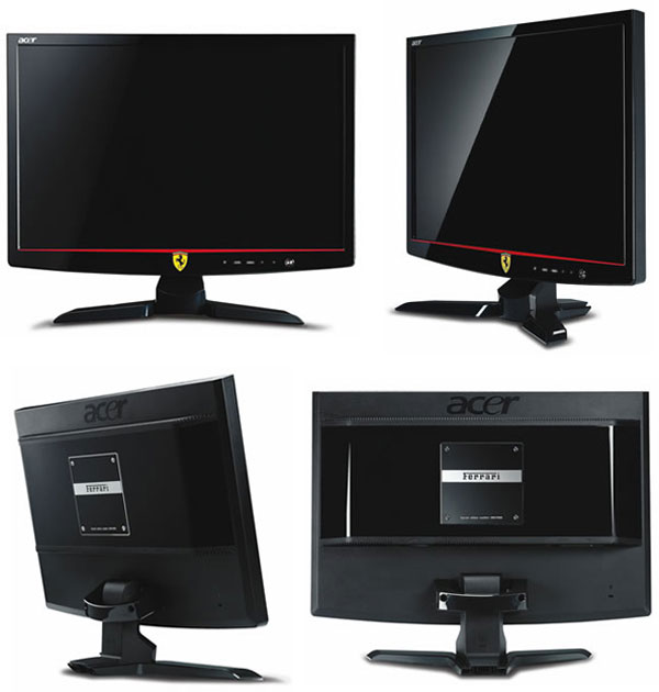 Acer ferrari монитор не включается