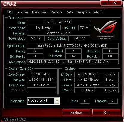 Core i7 3770K на частоте 6,93 ГГц походит 3DMark2001 SE