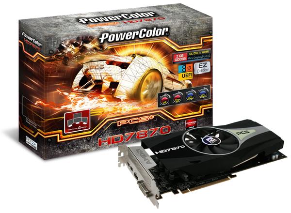 PowerColor PCS+ Radeon HD 7870 EZ Edition