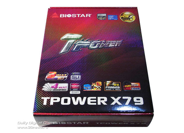  Biostar TPower X79 упаковка 