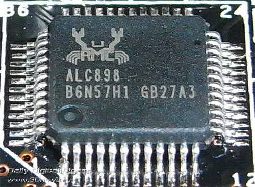  ASUS P9X79 WS звуковой контроллер 