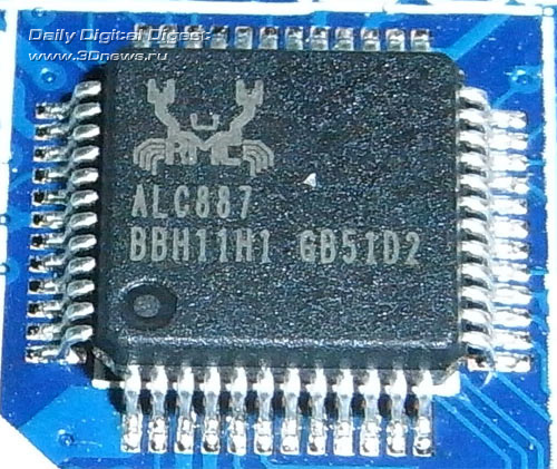  Gigabyte B75M-D3H звуковой контроллер 