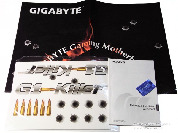  Gigabyte G1.Sniper 3  комплектация 