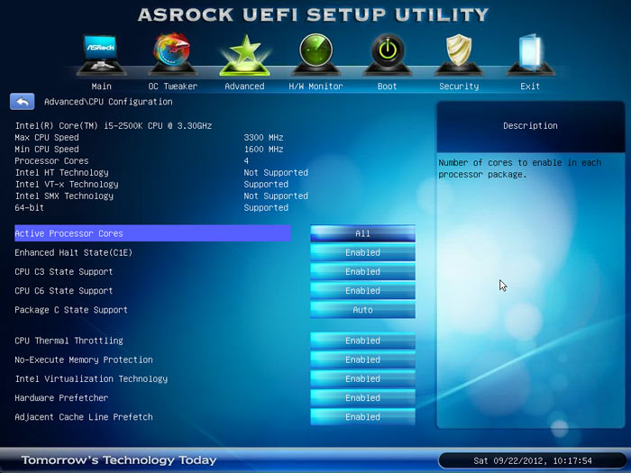  ASRock Z77E-ITX CPU 1 