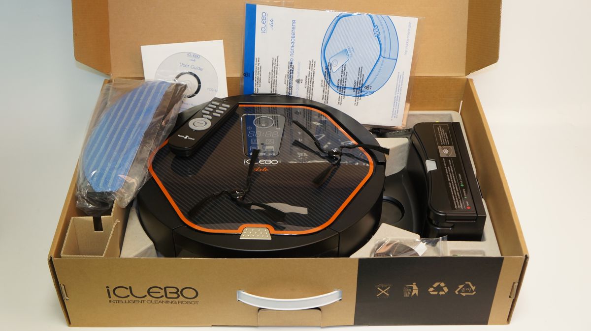 РОБОТ — ПЫЛЕСОС   i*C**l*e**bo    A*r*t**e     C*a**r*b**on и S**i*l**ver