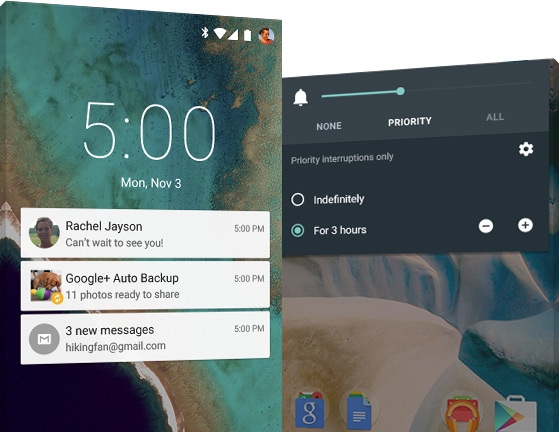 Google представила платформу Android 5.0 Lollipop