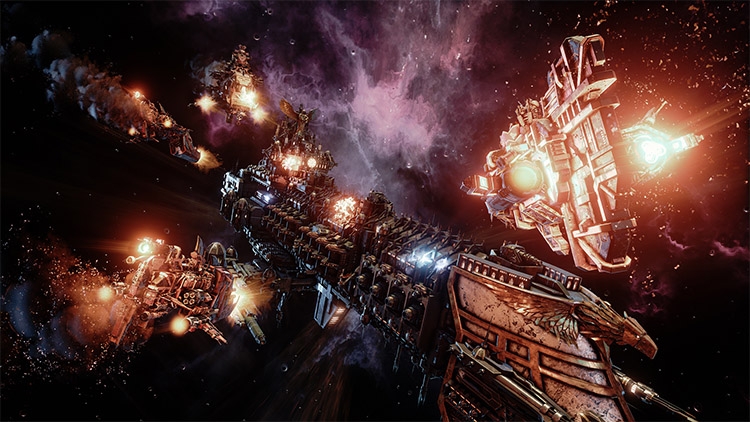 Видео: релизный трейлер Battlefleet Gothic: Armada
