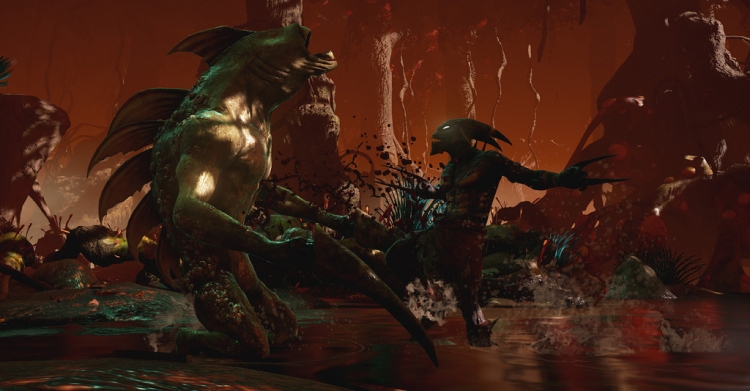 Разработчики Shadow of the Beast показали боевую систему в новом трейлере игры