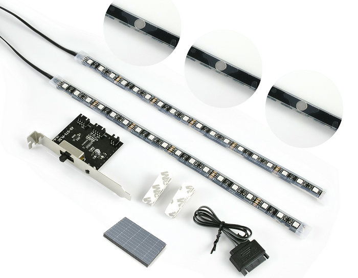 SilentiumPC Aurora Lighting System: система подсветки для моддеров