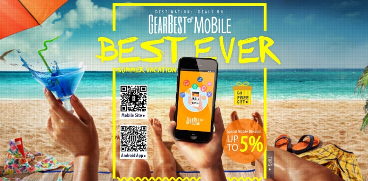 Онлайн-магазин GearBest проводит летнюю распродажу с большими скидками