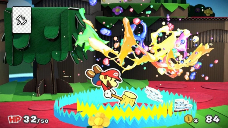 Объявлена дата релиза Paper Mario: Color Splash