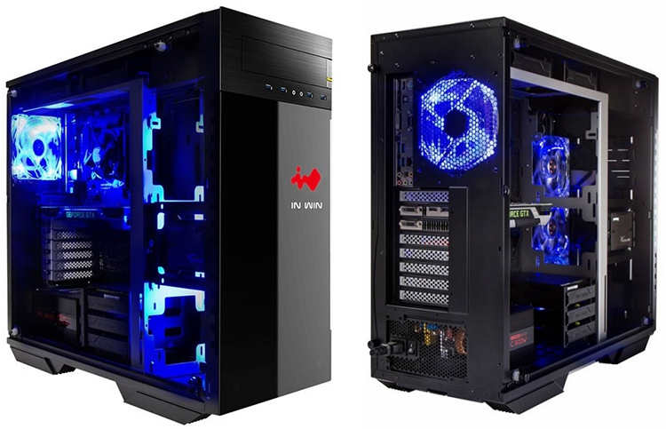 Два новых корпуса In Win серии 509 используют закалённое стекло