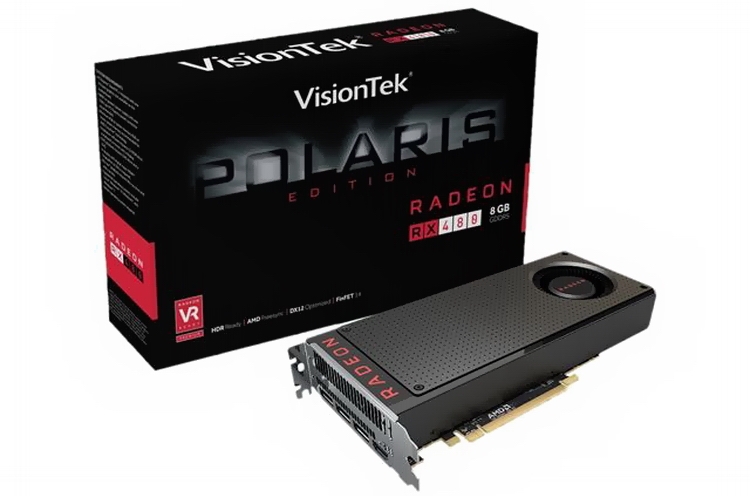VisionTek Radeon RX 480, пониженные частоты и другие слухи