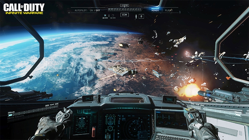 Разработчики CoD: Infinite Warfare объяснили, почему в космосе слышны звуки