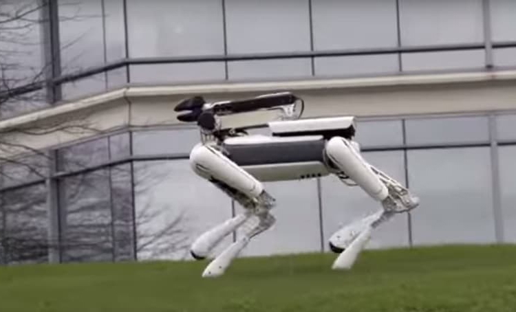 Видео дня: четвероногий робот Boston Dynamics SpotMini с головой-манипулятором"