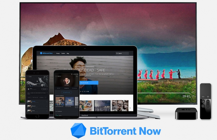 BitTorrent представила открытую потоковую музыкальную и видеослужбу