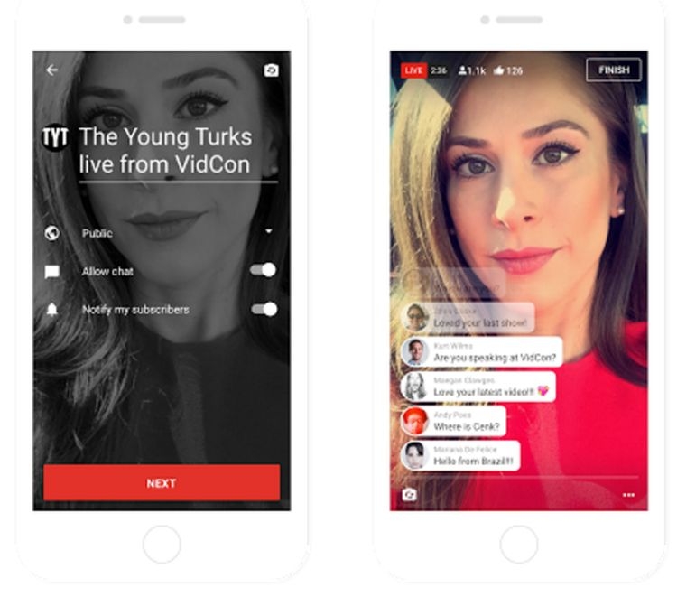 YouTube составит конкуренцию Periscope и Facebook Live