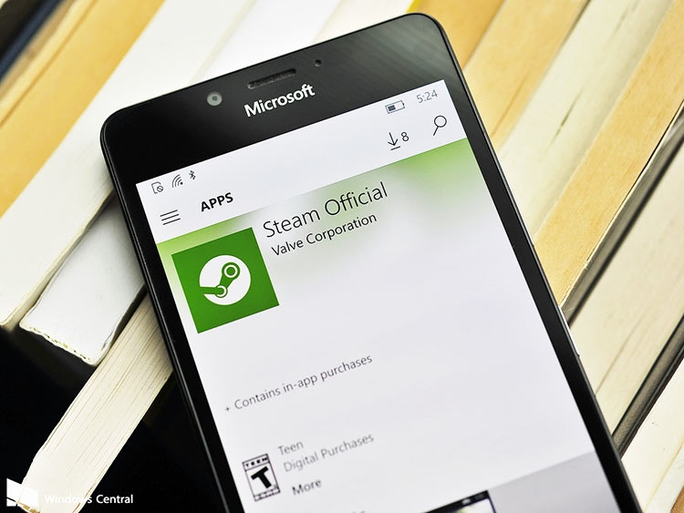 Мобильная версия Valve Steam всё-таки добралась до Windows Phone