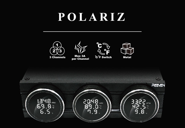 Панель управления Reeven Polariz сочетает аналоговые и цифровые технологии