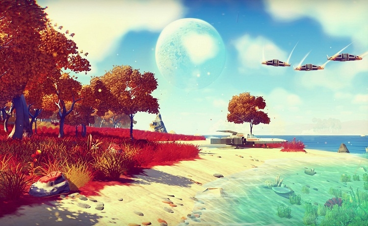Весь мир No Man's Sky уместили в 6 Гбайт на диске