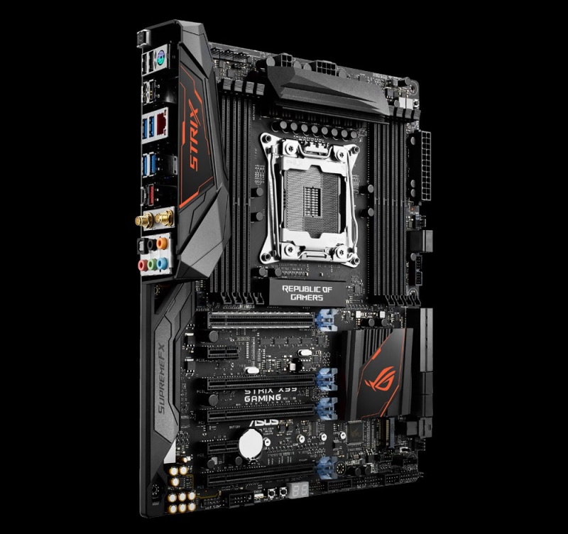 Обзор материнской платы ASUS ROG STRIX X99 Gaming: разгон со световыми эффектами