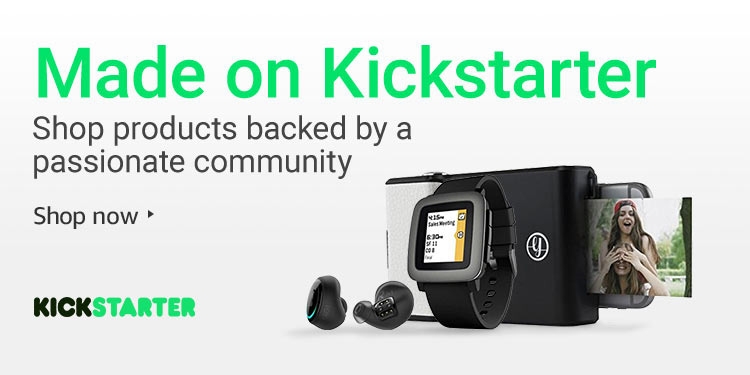 На Amazon появился раздел для товаров с Kickstarter