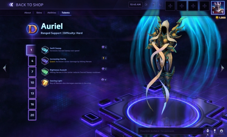 Blizzard рассказала о способностях Ауриэль из Heroes of the Storm Blizzard рассказала о способностях Ауриэль из Heroes of the Storm