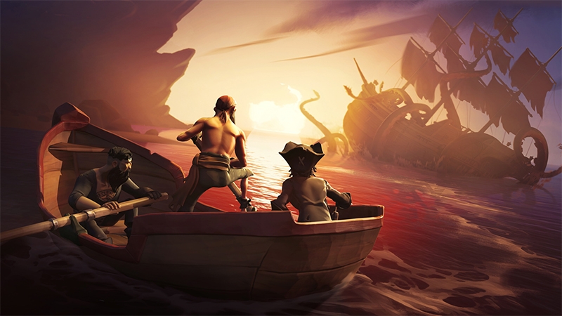 Видео: 10 минут геймплея и дневник разработчиков пиратской «песочницы» Sea of Thieves