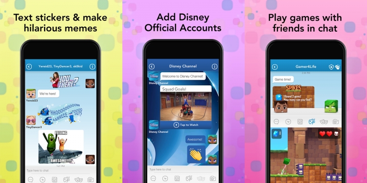 Mix — семейный мессенджер от Disney