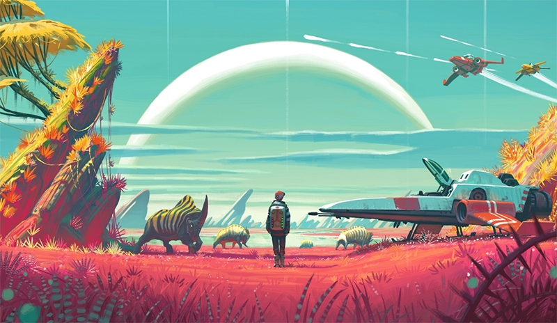 Раскрыты подробности огромного обновления первого дня для No Man’s Sky
