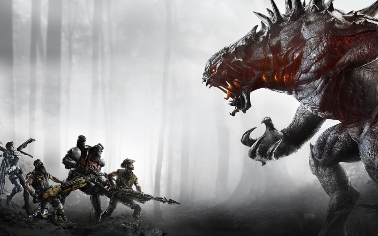 За месяц количество игроков в Evolve выросло более чем на 7 тысяч процентов