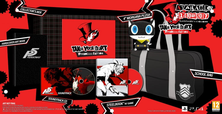 Persona 5 выйдет в Европе в День святого Валентина