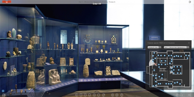 Музей имени Пушкина приглашает на виртуальные экскурсии