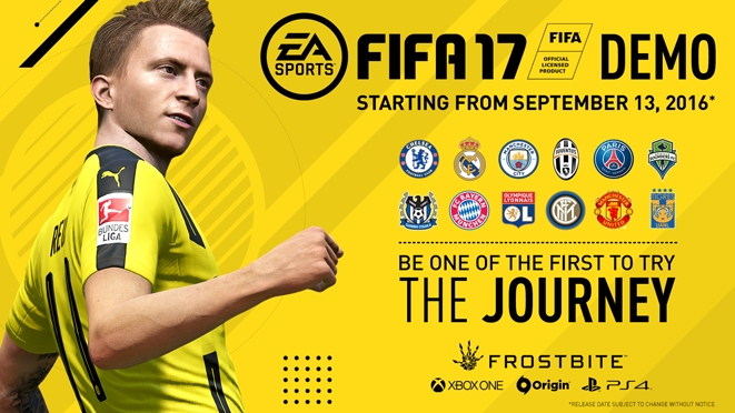 EA рассказала о содержимом демоверсии FIFA 17