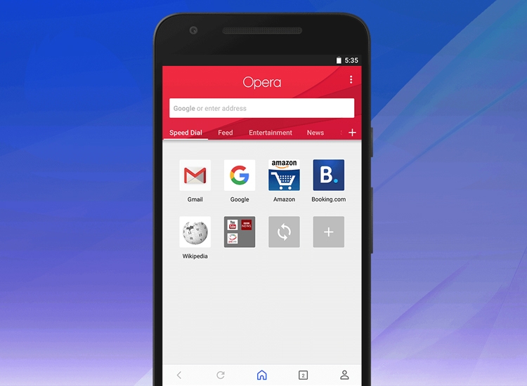 Браузер Opera для Android получил полностью обновлённый интерфейс Браузер Opera для Android получил полностью обновлённый интерфейс