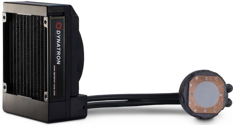 Новая СЖО Inter-Tech Dynatron L-5 использует мощный вентилятор