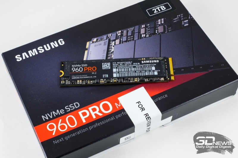 Новая статья: Обзор SSD-накопителя Samsung 960 PRO: разогнаться до небес Новая статья: Обзор SSD-накопителя Samsung 960 PRO: разогнаться до небес