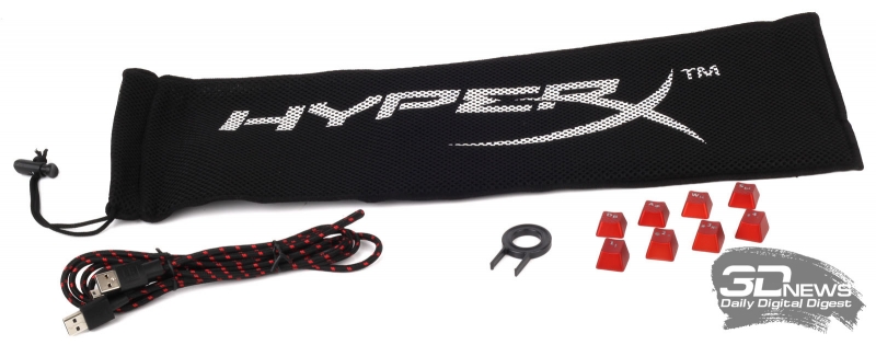 Упаковка клавиатуры HyperX Alloy FPS
