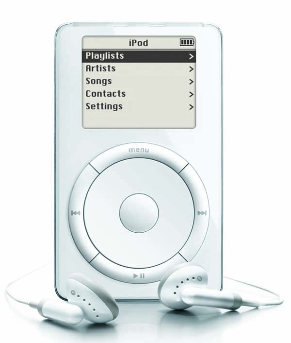 Плеер Apple iPod был представлен 15 лет назад"