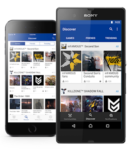 Sony выпустила мобильное приложение «Сообщества PlayStation»