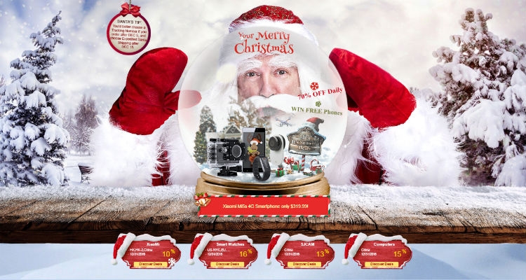 GearBest начинает главную рождественскую распродажу