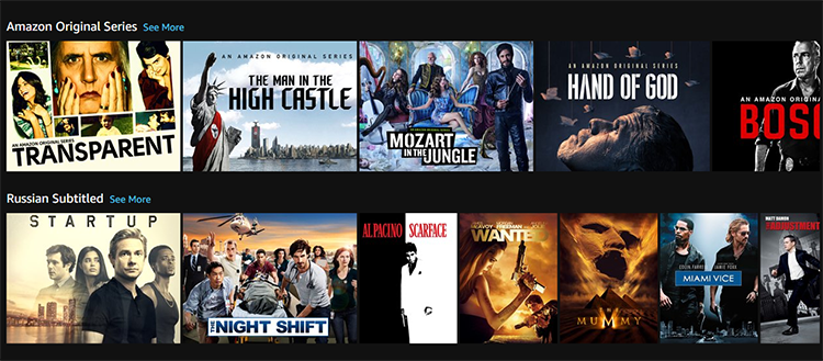 Видеосервис Amazon Prime Video стал доступен по всему миру