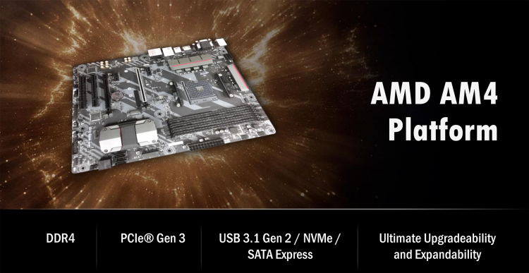 Платформа AM4 для процессоров AMD Ryzen