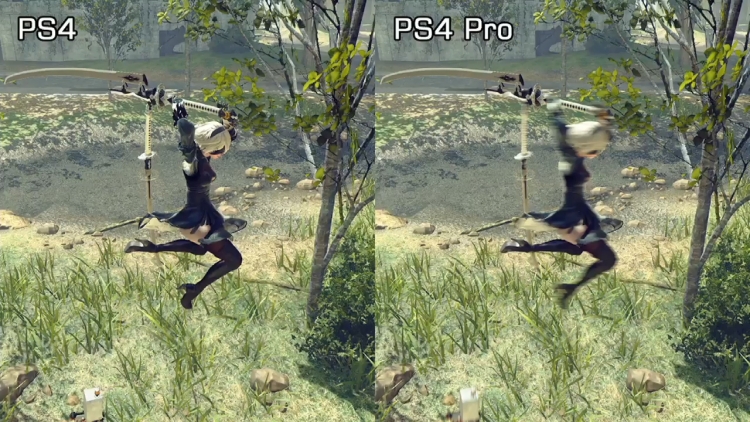 Nier: Automata на PS4 Pro получит повышенное разрешение и улучшенные эффекты