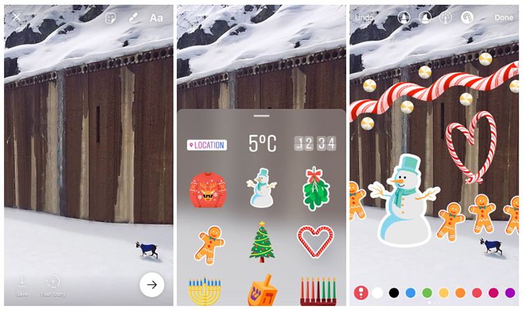 В Instagram Stories появились стикеры и упрощённый режим записи видео