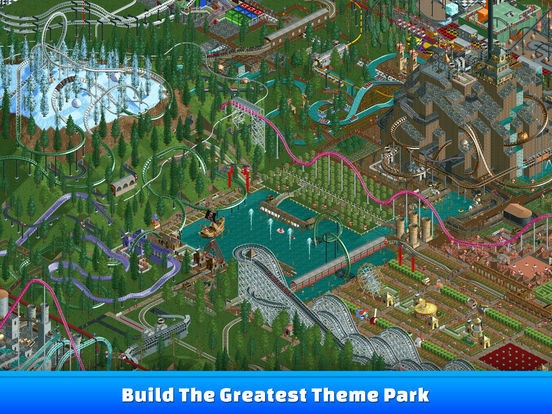 Первые две части Rollercoaster Tycoon объединили в одну мобильную игру
