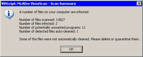  McАfee VirusScan 