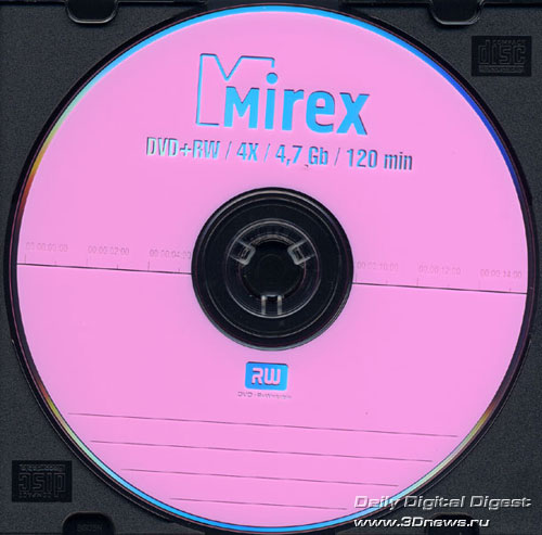  Mirex DVD+RW 4x 
