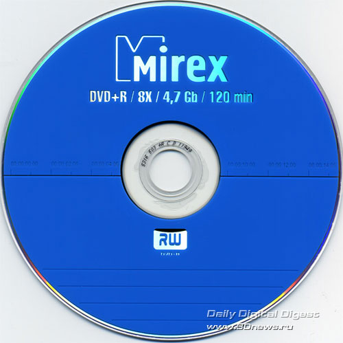  Mirex DVD+R 8x 
