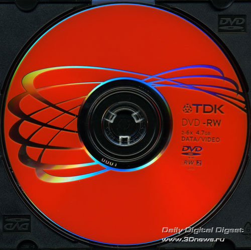  TDK DVD-RW 6x 
